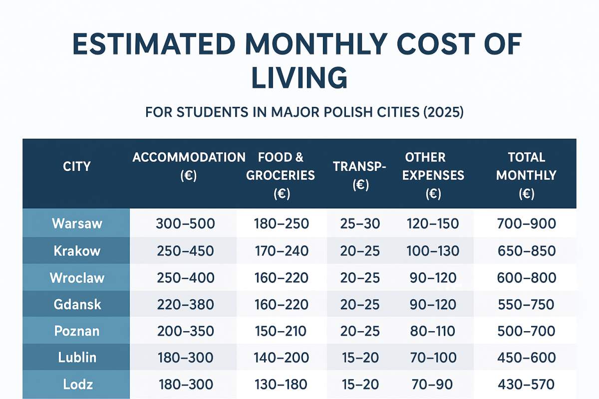 Cost of living in Poland